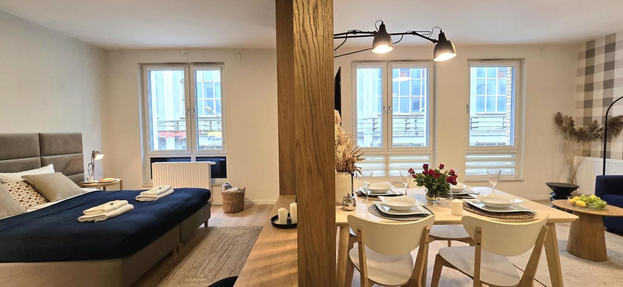 Apartament Wilcza Delux By Triapart Gdańsk Kültér fotó